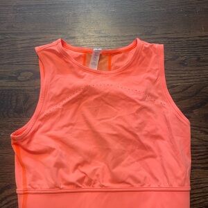 Lululemon vibrant Orange Sleeveless Top